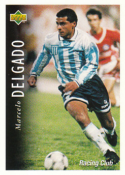 Marcelo Delgado Racing Club 1995 Upper Deck Futbol Argentina #50